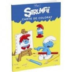 Strumfii - Carte de colorat