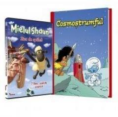 Mielul Shaun si Strumfii Nr. 3 - Mielul Shaun - Ziua de spalat si Strumferii de ploaie. Cosmostrumful