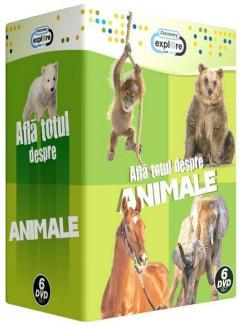 Pachet 6 DVD Colectia Afla totul despre animale