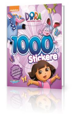 Dora - Carte cu 1000 Stickere