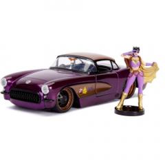 Macheta - DC Bombshells 1957 Chevy Corvette Batgirl 1:24