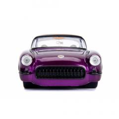 Macheta - DC Bombshells 1957 Chevy Corvette Batgirl 1:24