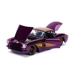 Macheta - DC Bombshells 1957 Chevy Corvette Batgirl 1:24