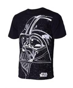 Tricou barbati Star Wars, model Darth Vader, negru, marimea L