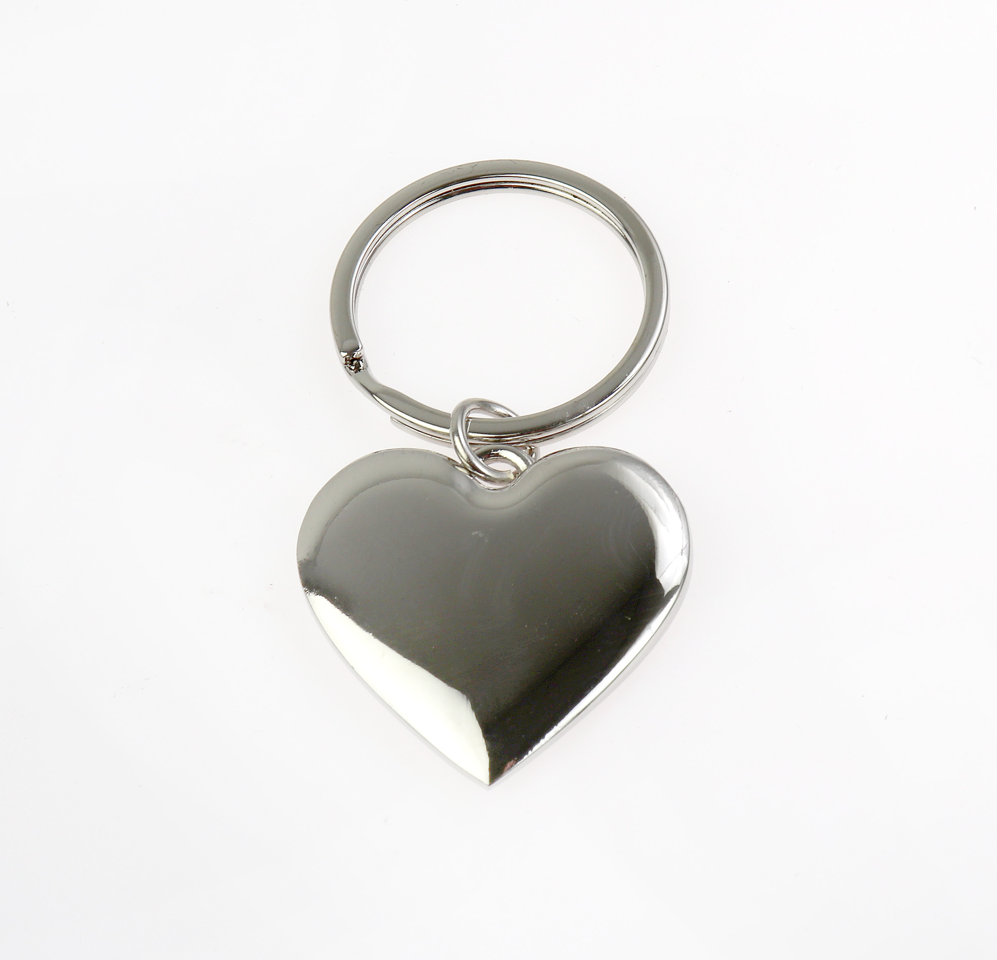 Breloc - Heart Polished Finish