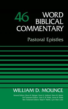 Coperta cărții Pastoral Epistles, Volume 46