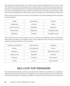Self-Love Workbook For Teens