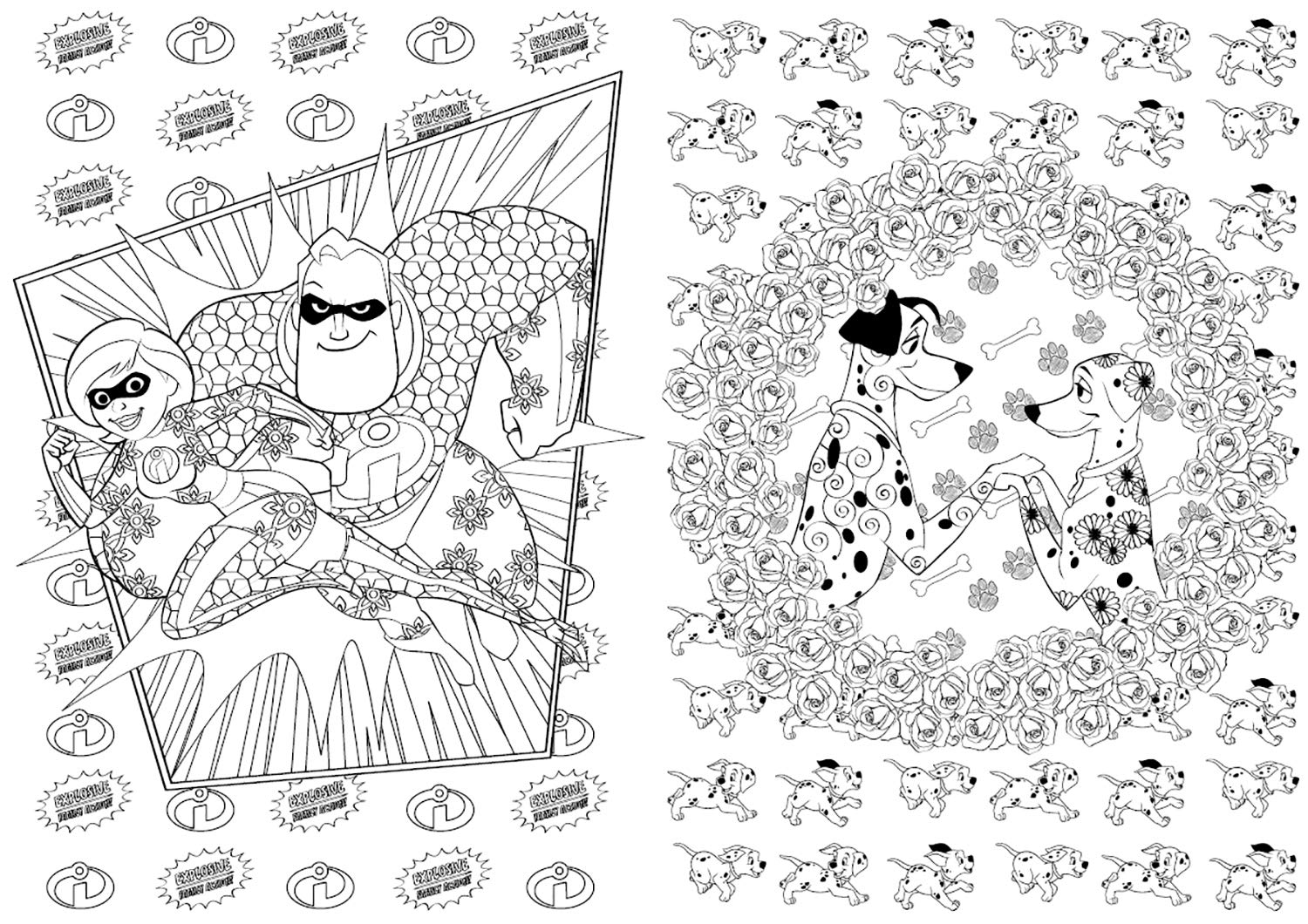 Disney Friendship Colouring