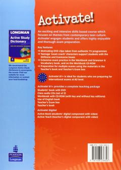 Activate! B1+ Workbook without Key/CD-Rom Pack