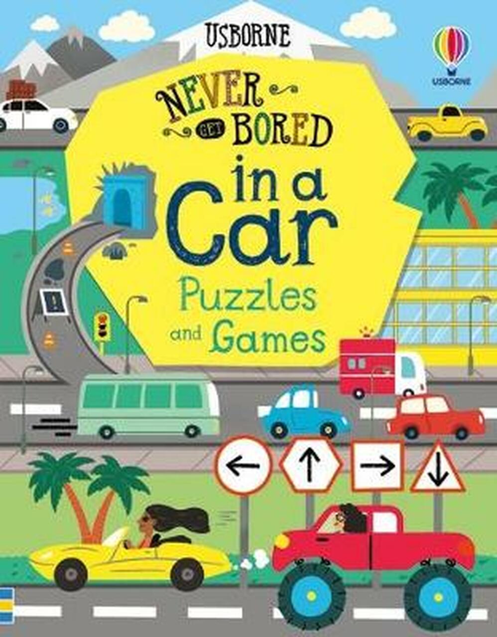 Never Get Bored in a Car: Puzzles &amp; Games
