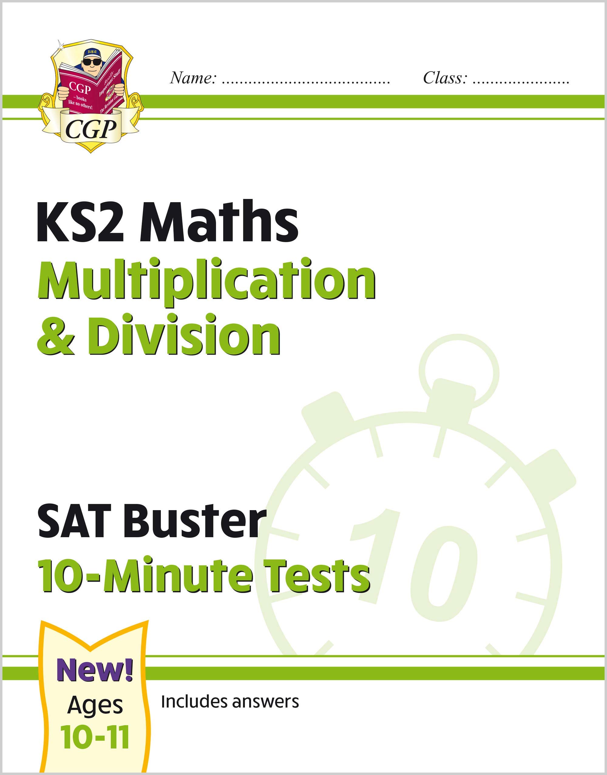 KS2 Maths SAT Buster 10-Minute Tests - Multiplication and Division
