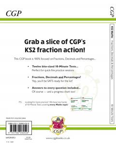 KS2 Maths SAT Buster 10-Minute Tests - Fractions, Decimals and Percentages