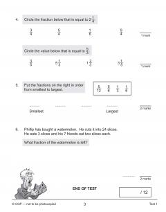KS2 Maths SAT Buster 10-Minute Tests - Fractions, Decimals and Percentages