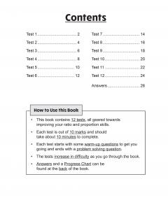 KS2 Maths SAT Buster 10-Minute Tests - Ratio and Proportion