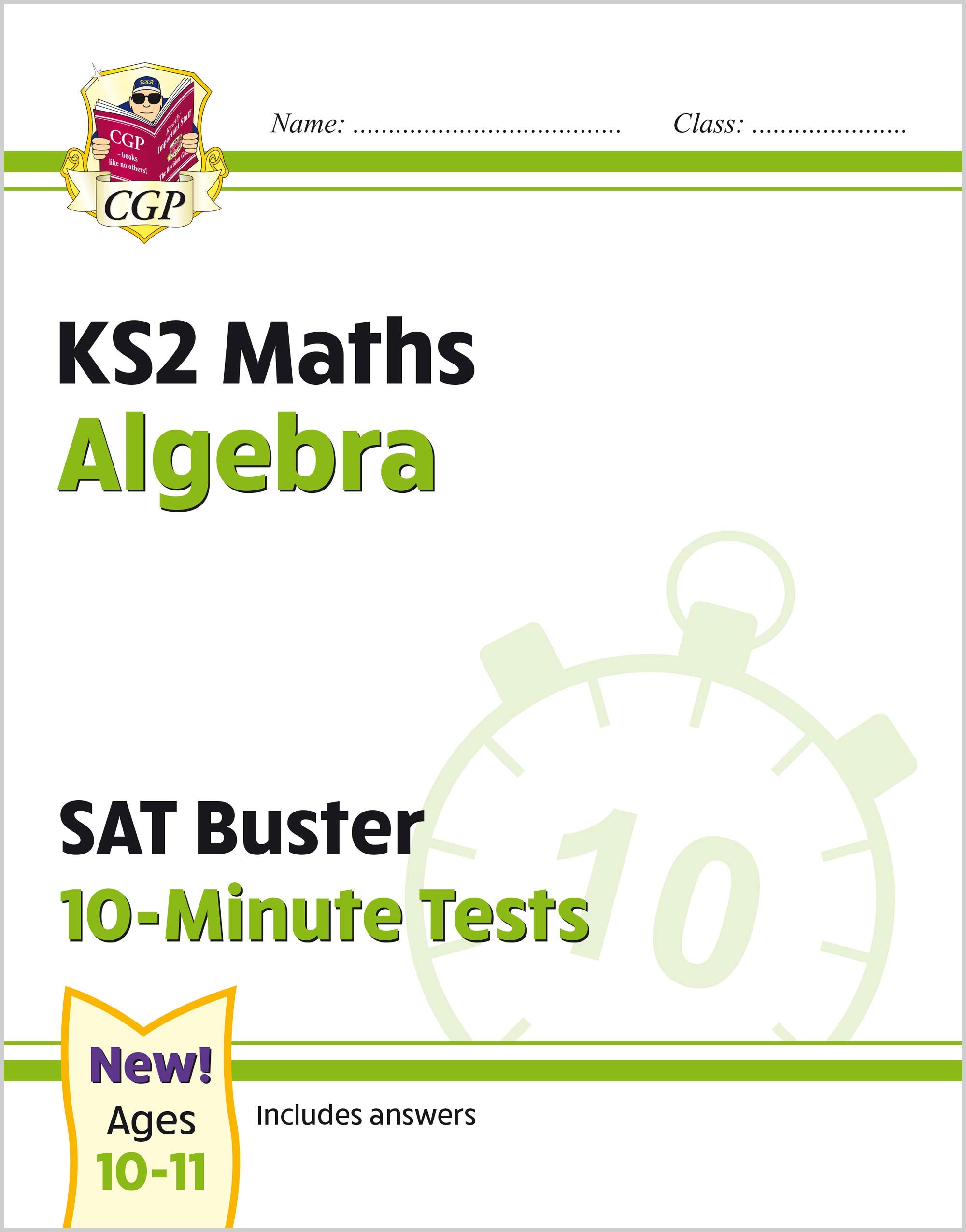 KS2 Maths SAT Buster 10-Minute Tests - Algebra