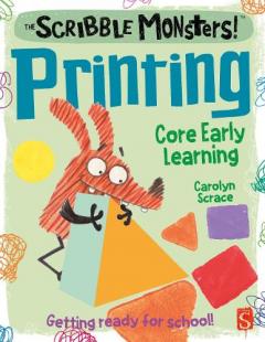 Coperta cărții Scribble Monsters Printing Activity Book