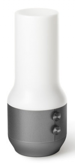 Lampa de terasa / Difuzor / Incarcator portabil - Gun Metal