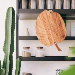 Platou lemn - Monstera