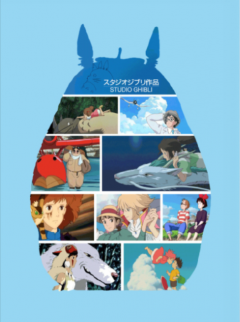 Poster metal L format - Totoro 