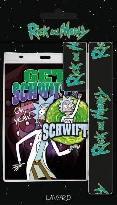 Breloc si ecuson - Rick and Morty