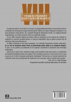 Teme supliment gazeta matematica - Clasa a VIII-a