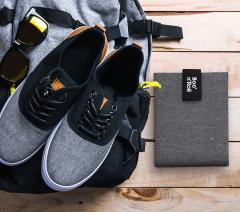 Ambalaj eco pentru gustari - Boc`N`Roll - Black