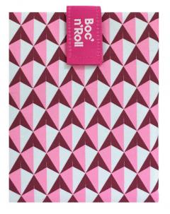 Ambalaj eco pentru gustari - Boc`N`Roll - Tiles Pink