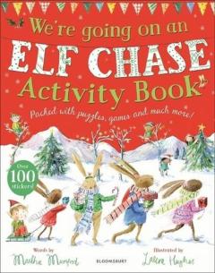 Coperta cărții We're Going on an Elf Chase Activity Book