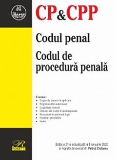 Codul penal. Codul de procedura penala (8 ianuarie 2020)