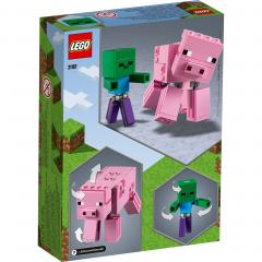 LEGO Minecraft - Porc cu Bebelus zombi (21157)