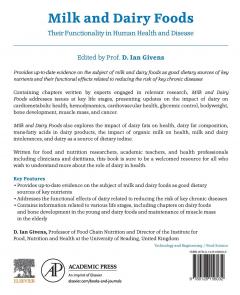 Milk and Dairy Foods