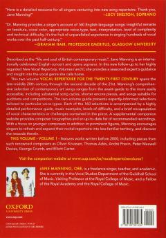 Vocal Repertoire for the Twenty-First Century