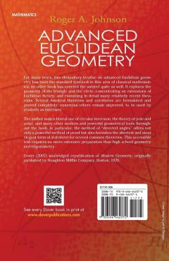 Advanced Euclidean Geometry
