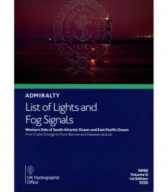 List of Lights Vol G - Western Side of South Atlantic Ocean & East Pacific Ocean