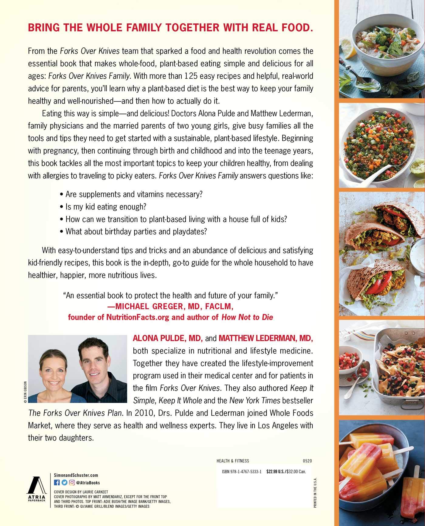 Forks Over Knives Family Alona Pulde, Matthew Lederman