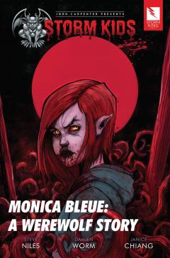 Coperta cărții Monica Bleue A Werewolf Story