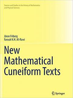 New Mathematical Cuneiform Texts