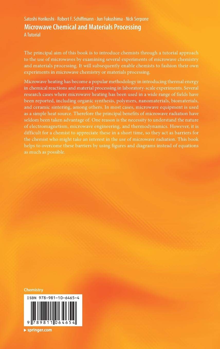 Microwave Chemical and Materials Processing - Satoshi Horikoshi, Robert