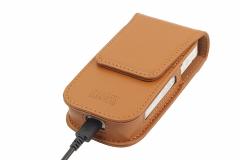 Husa din piele maro pentru IQOS