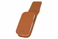 Husa din piele maro pentru IQOS
