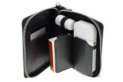 Husa din piele neagra pentru IQOS