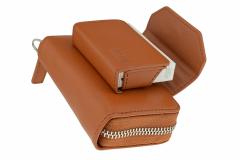 Husa din piele maro pentru IQOS