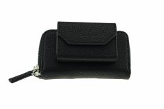 Husa din piele sintetica neagra pentru IQOS