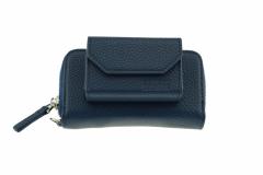 Husa din piele sintetica albastra pentru IQOS