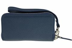 Husa din piele sintetica albastra pentru IQOS