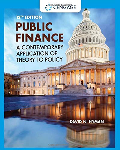 Public Finance : A Contemporary Application of Theory to Policy