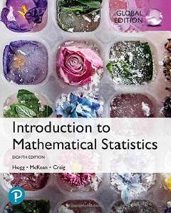 Introduction to Mathematical Statistics