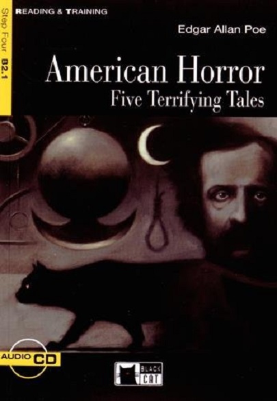 Reading &amp; Training: American Horror. Five Terrifying Tales + audio CD