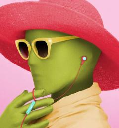 Casti In-Ear - Vespa Berry