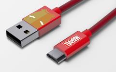 Cablu micro-USB - Iron Man 